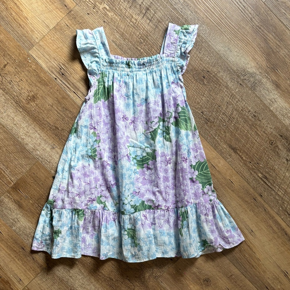 CARTERS 5T FLORAL SLEEVELESS TENT DRESS
